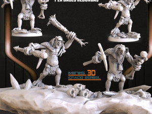oferta pack de 8 stl 5 Modèles 3D en vedette