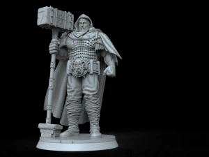 casas medievales y orcos stl 3D Print Model