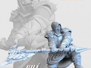 pack de 11 stl de orcos ogrosguerreros stl 5 3D printmodel