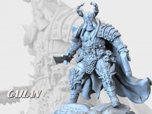 pack de 11 stl de orcos ogrosguerreros stl 5 3D printmodel