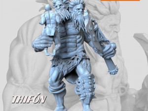 pack de 11 stl de orcos ogrosguerreros stl 5 3D printmodel