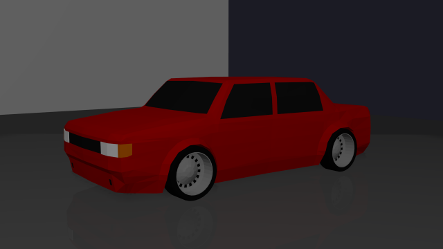 starter car 3D 模型 .c4d .max .obj .3ds .fbx .stl .blend 