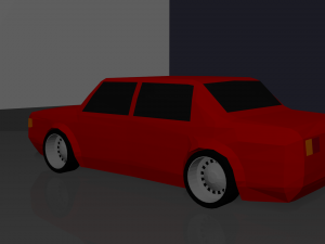 starter car 3D 模型