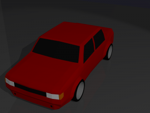 starter car 3D 模型