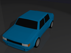 starter car 3D 模型