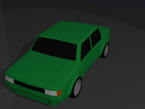 starter car 3D 模型
