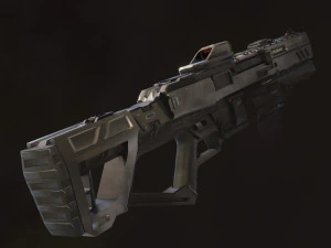 sci-fi - game ready 3D Model