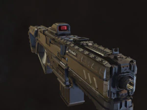 sci-fi - game ready 3D Model