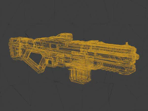 sci-fi - game ready 3D Model