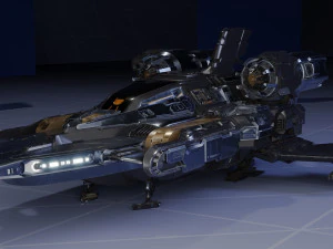 corredor vac&iacute;o promedio 40 Modelo 3D