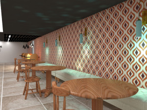 3d restaurant 3D Model
