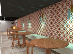 3d restaurant 3D Model