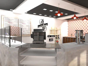 restaurante 3d Modelo 3D