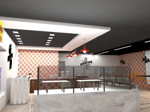 3d restaurant 3D Model