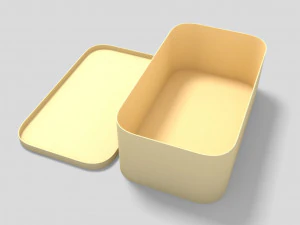 food ratio box 3D Model