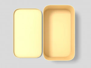 food ratio box 3D Model