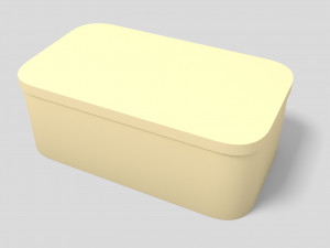 food ratio box Model 3D