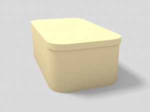 food ratio box Model 3D