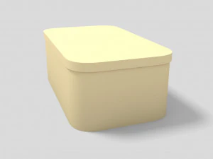 food ratio box 3D Model