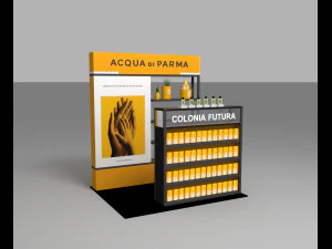 barraca de exposi&ccedil;&atilde;o - exposi&ccedil;&atilde;o de feira - estande de exposi&ccedil;&atilde;o Modelo 3D