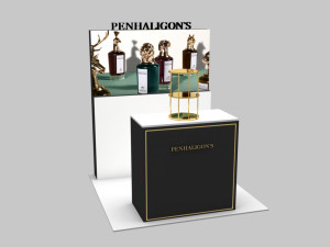 exhibition stall - fair exhibition - exhibition stand - in store booth 3D 模型