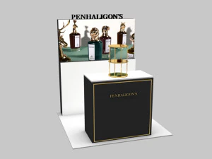 barraca de exposição - exposição de feira - estande de exposição - estande na loja Modelo 3D