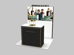 exhibition stall - fair exhibition - exhibition stand - in store booth Modelo 3D