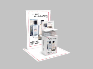 exhibition stall - fair exhibition - exhibition stand - in store booth 3D Модель