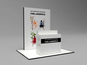 barraca de exposição - exposição de feira - estande de exposição - estande na loja Modelo 3D