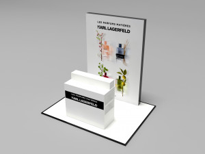 exhibition stall - fair exhibition - exhibition stand - in store booth 3D 모델