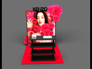 exhibition stall - fair exhibition - exhibition stand - in store booth Modelo 3D