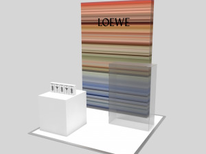 exhibition stall - fair exhibition - exhibition stand - in store booth 3D Модель