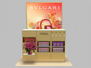 exhibition stall - fair exhibition - exhibition stand - in store booth Modelo 3D