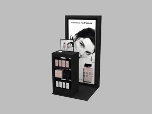 barraca de exposição - exposição de feira - estande de exposição - estande na loja Modelo 3D