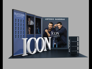 exhibition stall - fair exhibition - exhibition stand - in mall booth 3D Модель