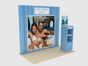 exhibition stall - fair exhibition - in store booth - store exhibition - shop exhibition 3D Model