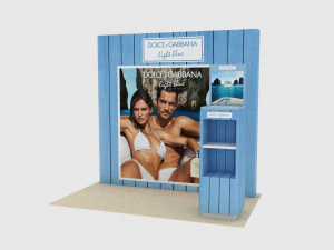 exhibition stall - fair exhibition - in store booth - store exhibition - shop exhibition 3D Model