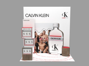 exhibition stall - fair exhibition - in store booth - store exhibition - shop exhibition 3D Модель