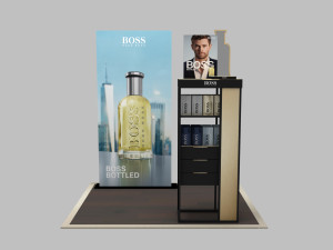 exhibition stall - fair exhibition - in store booth - store exhibition - shop exhibition 3D Model