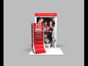 exhibition stall - fair exhibition - in store booth - store exhibition - shop exhibition 3D Model