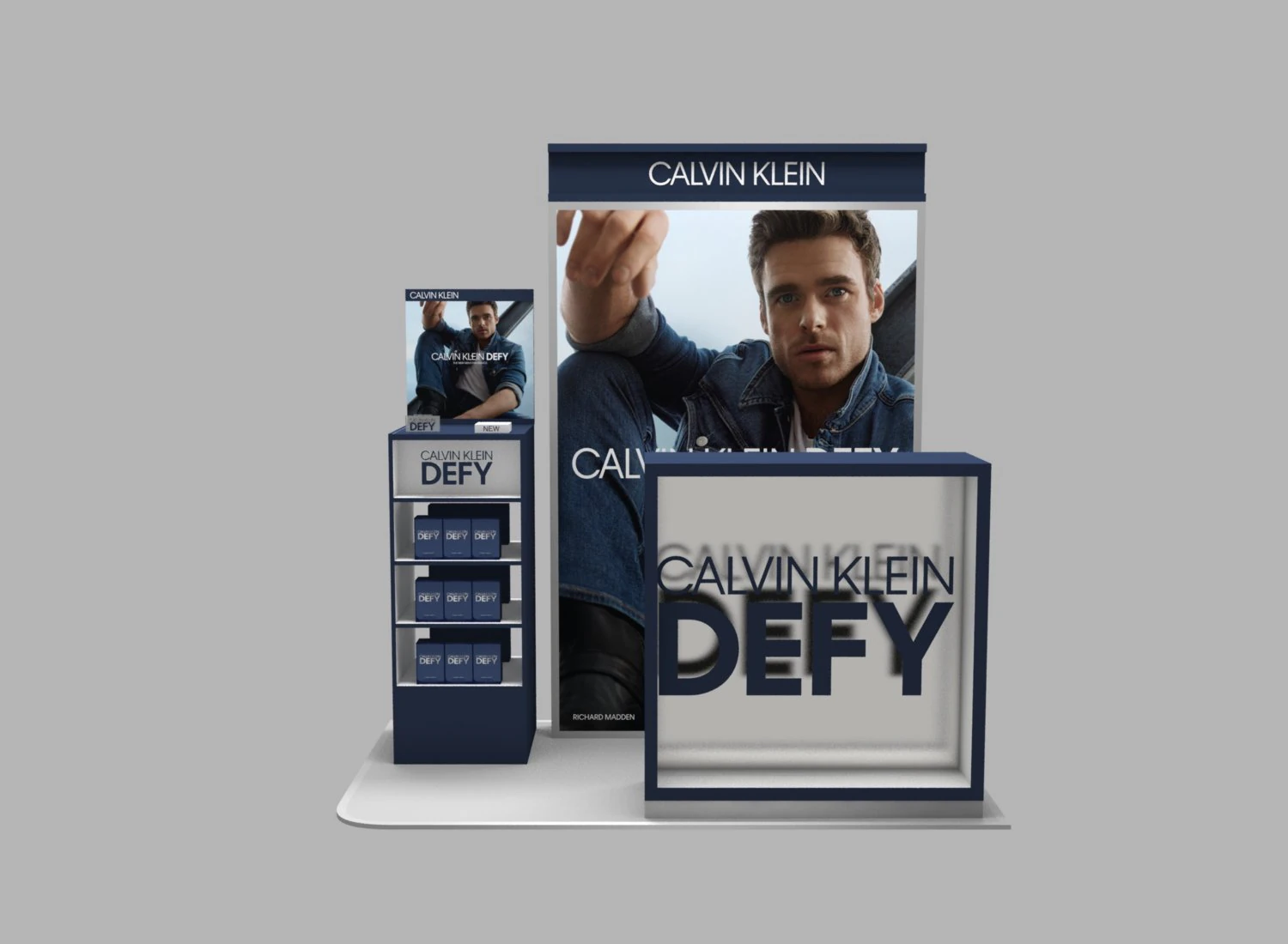 exhibition stall - fair exhibition - in store booth - store exhibition - shop exhibition 3D Model .c4d .max .obj .3ds .fbx .stl .blend 