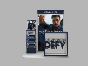 exhibition stall - fair exhibition - in store booth - store exhibition - shop exhibition 3D Model