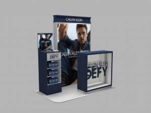 exhibition stall - fair exhibition - in store booth - store exhibition - shop exhibition Modèle 3D
