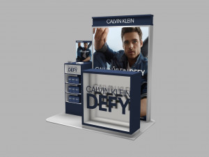 exhibition stall - fair exhibition - in store booth - store exhibition - shop exhibition Modèle 3D