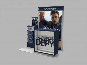 exhibition stall - fair exhibition - in store booth - store exhibition - shop exhibition 3D Model
