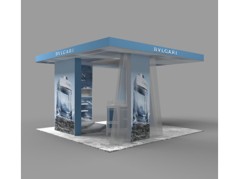 Luxury exhibition stall - Modern exhibition stall - Exhibition stall furniture - Creative exhibition 3D Модель