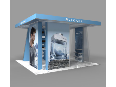 Luxury exhibition stall - Modern exhibition stall - Exhibition stall furniture - Creative exhibition 3D Модель