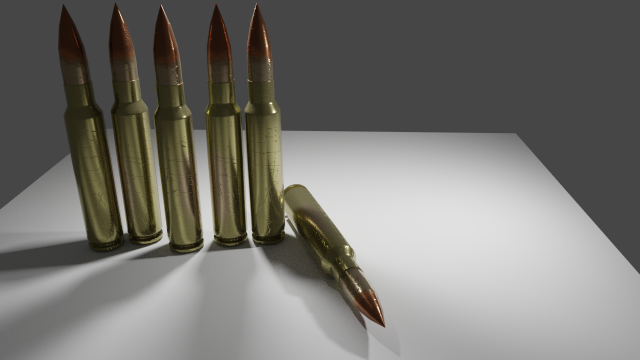 bullet Modello 3D .c4d .max .obj .3ds .fbx .stl .blend 