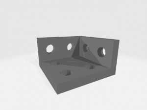 Planka D Modelo de Impressão 3D
