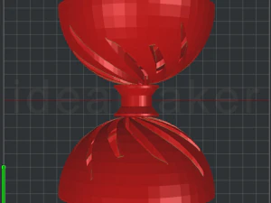 spiral diabolo 3D Model